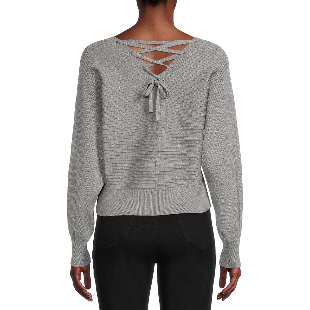Derek Heart Women's Wrap V-Neck Sweater Size X-Large